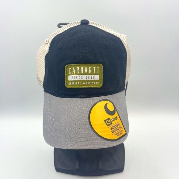 New Carhartt Mesh Back Dad Hat Adjustable - Picture 1 of 8